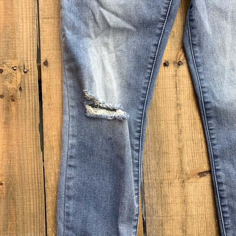 Vintage Candies Denim Blue Jeans Womens Size 11 /… - image 2