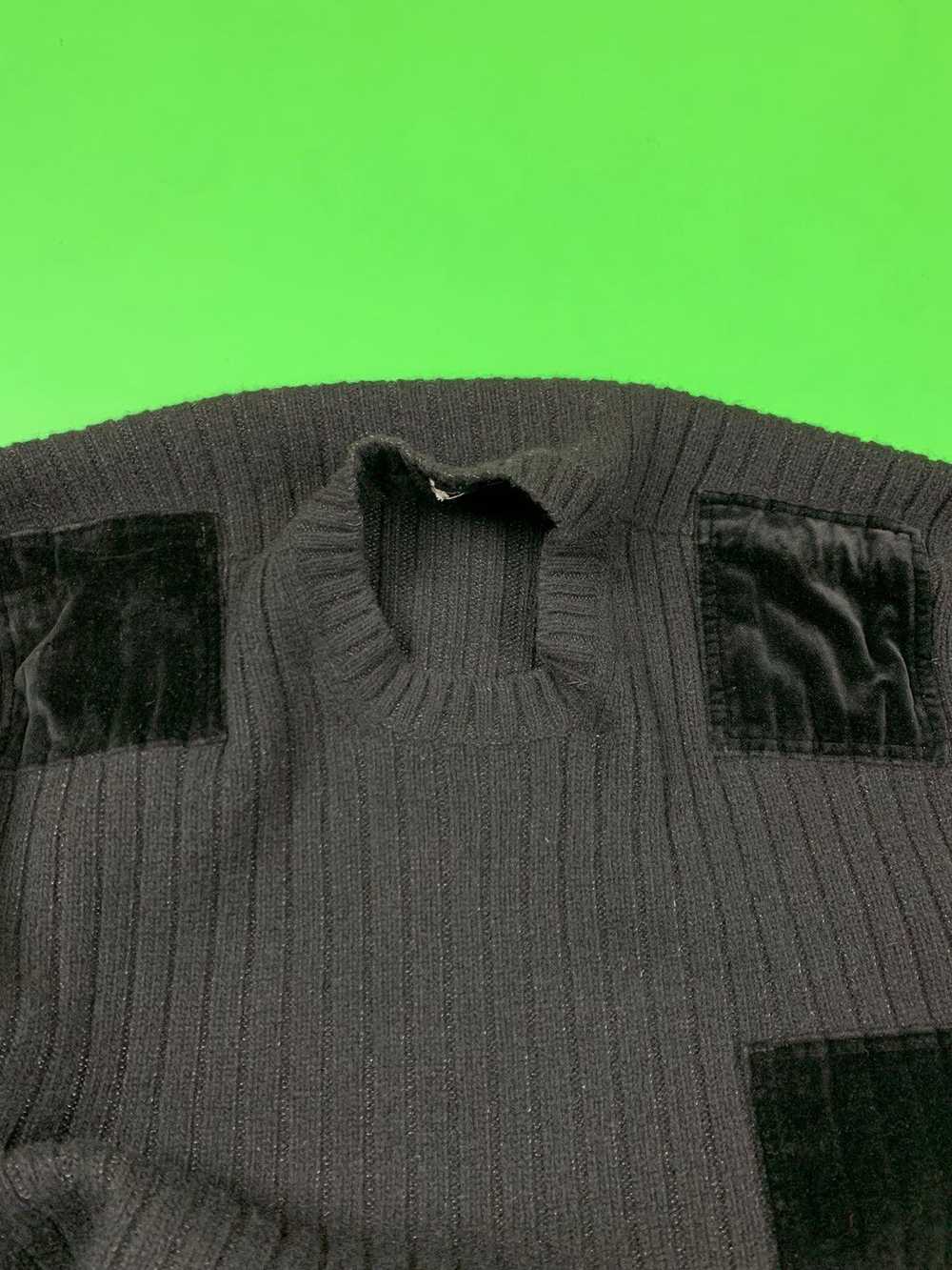 Helmut Lang AW 98 Archive Wool Knit Ribbed Milita… - image 7