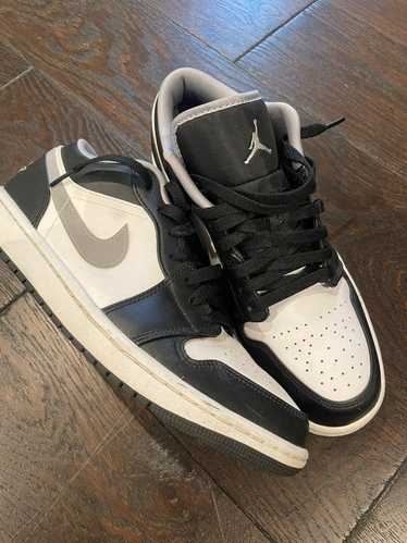Jordan Brand × Nike Jordan 1 Low “Black White Gre… - image 1