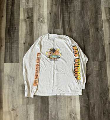 Tour Tee Bad Bunny Official Merch Long Sleeve Shir