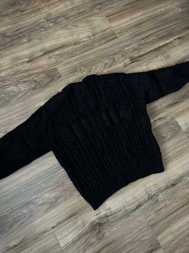 Supreme Supreme Appliqué Cable Knit Sweater - image 1