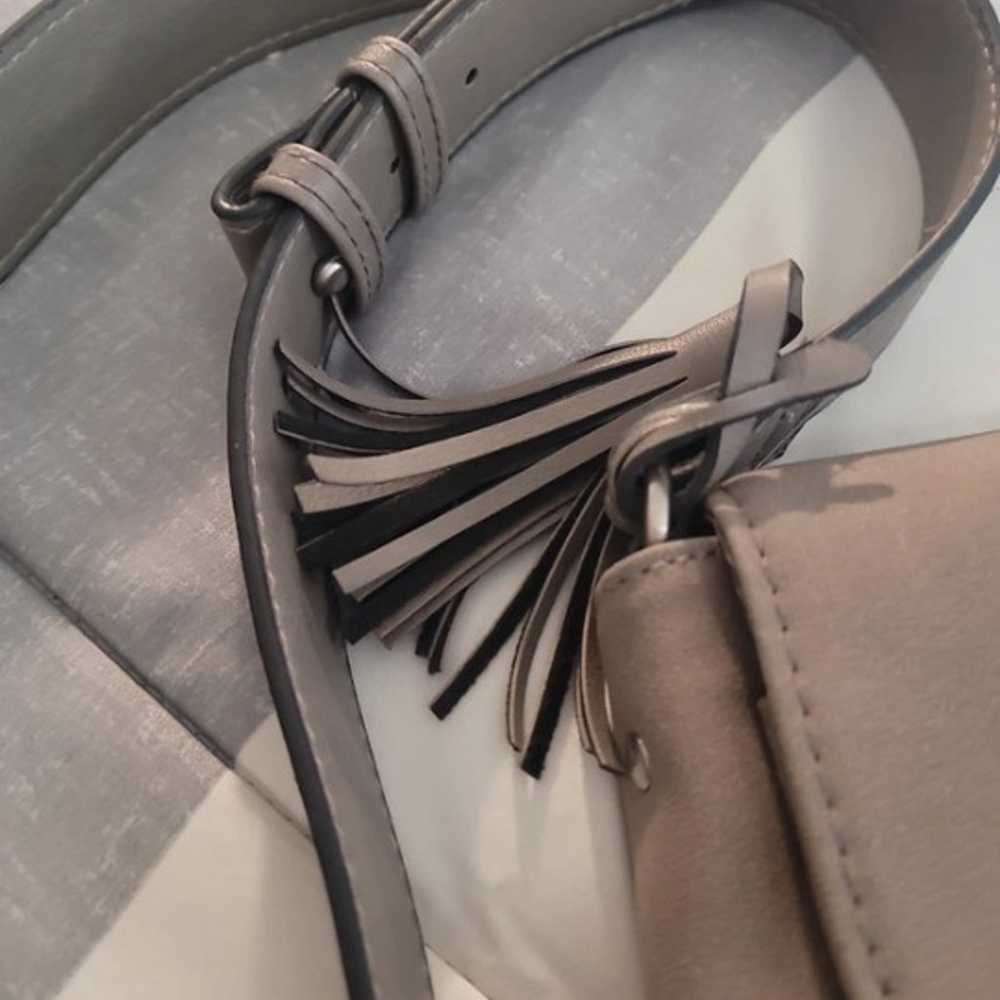 Brand new tru and time Grey purse with tags bags - image 3