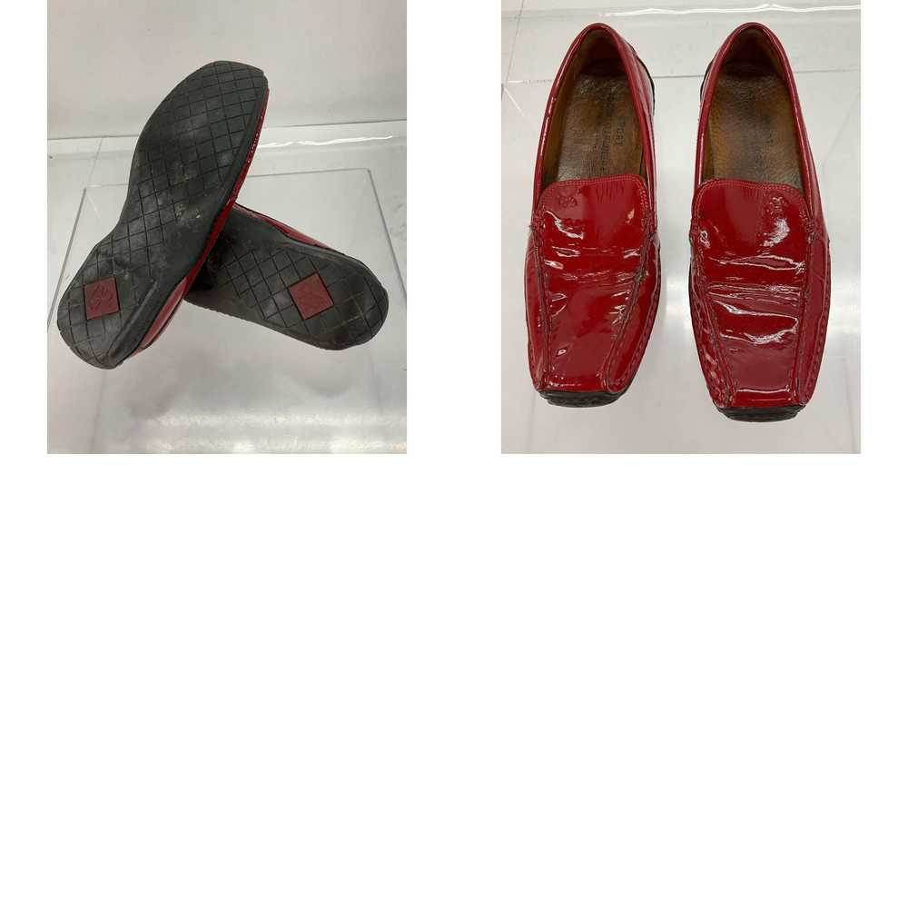 Vintage Donald J Pliner Sport Red Patent Leather … - image 4