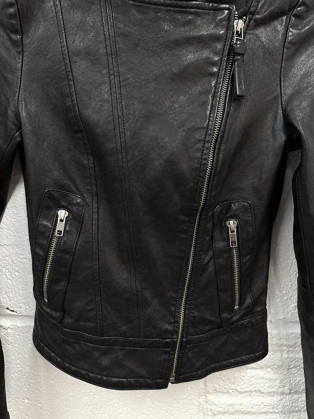 Mackage Mackage Leather Biker jacket - image 3