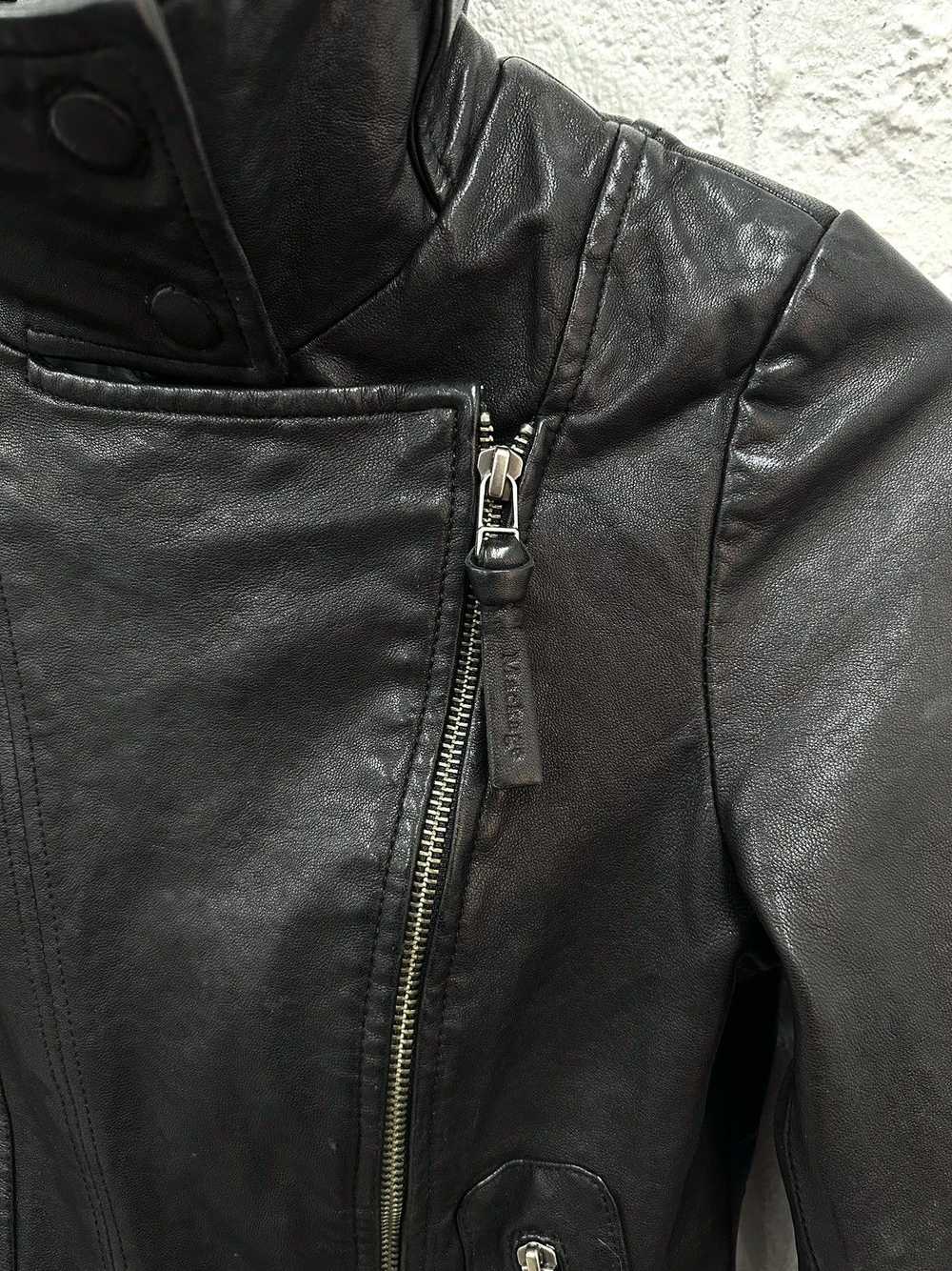 Mackage Mackage Leather Biker jacket - image 4