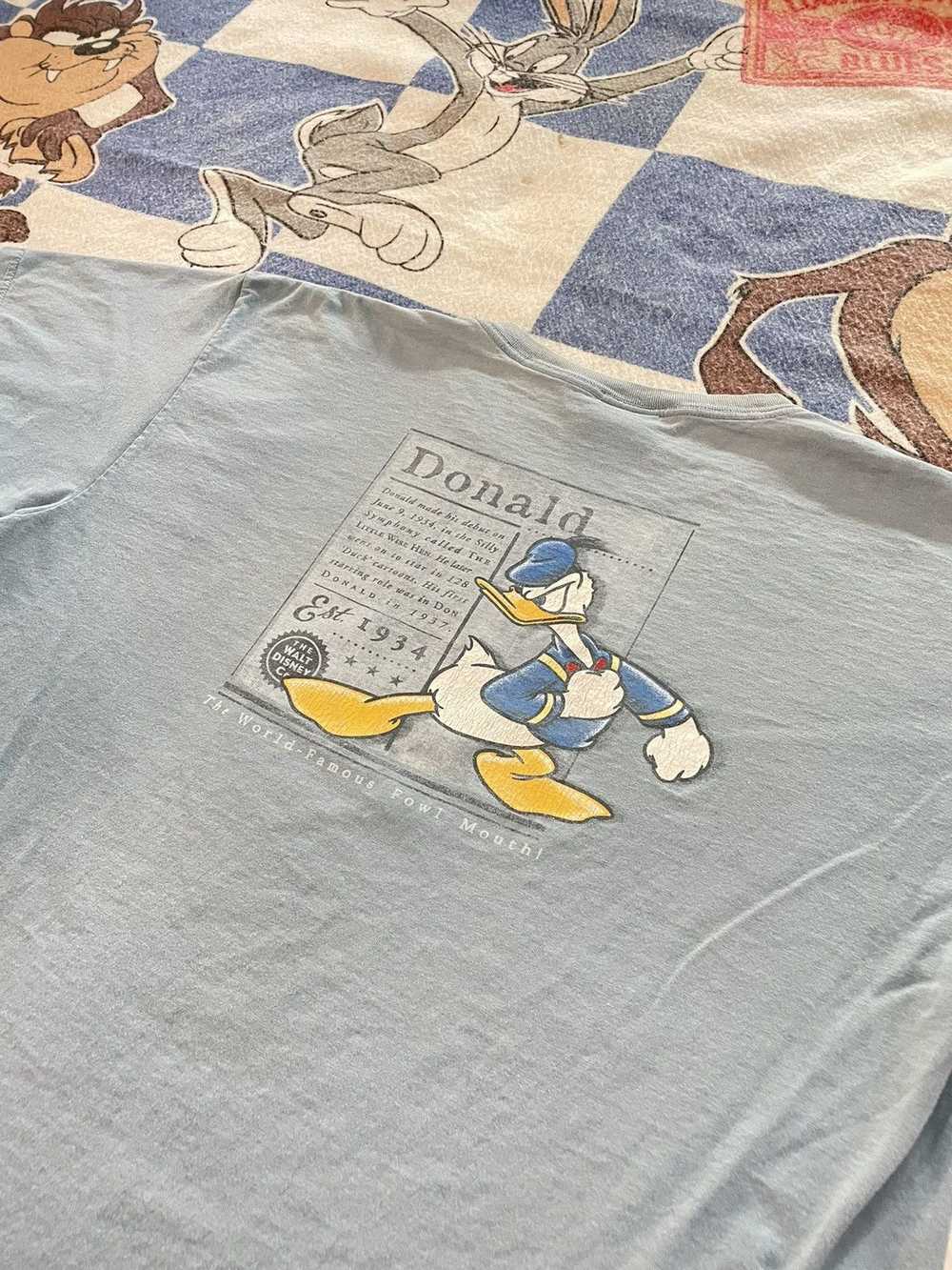Disney × Vintage Vintage Donald Duck tee - image 2