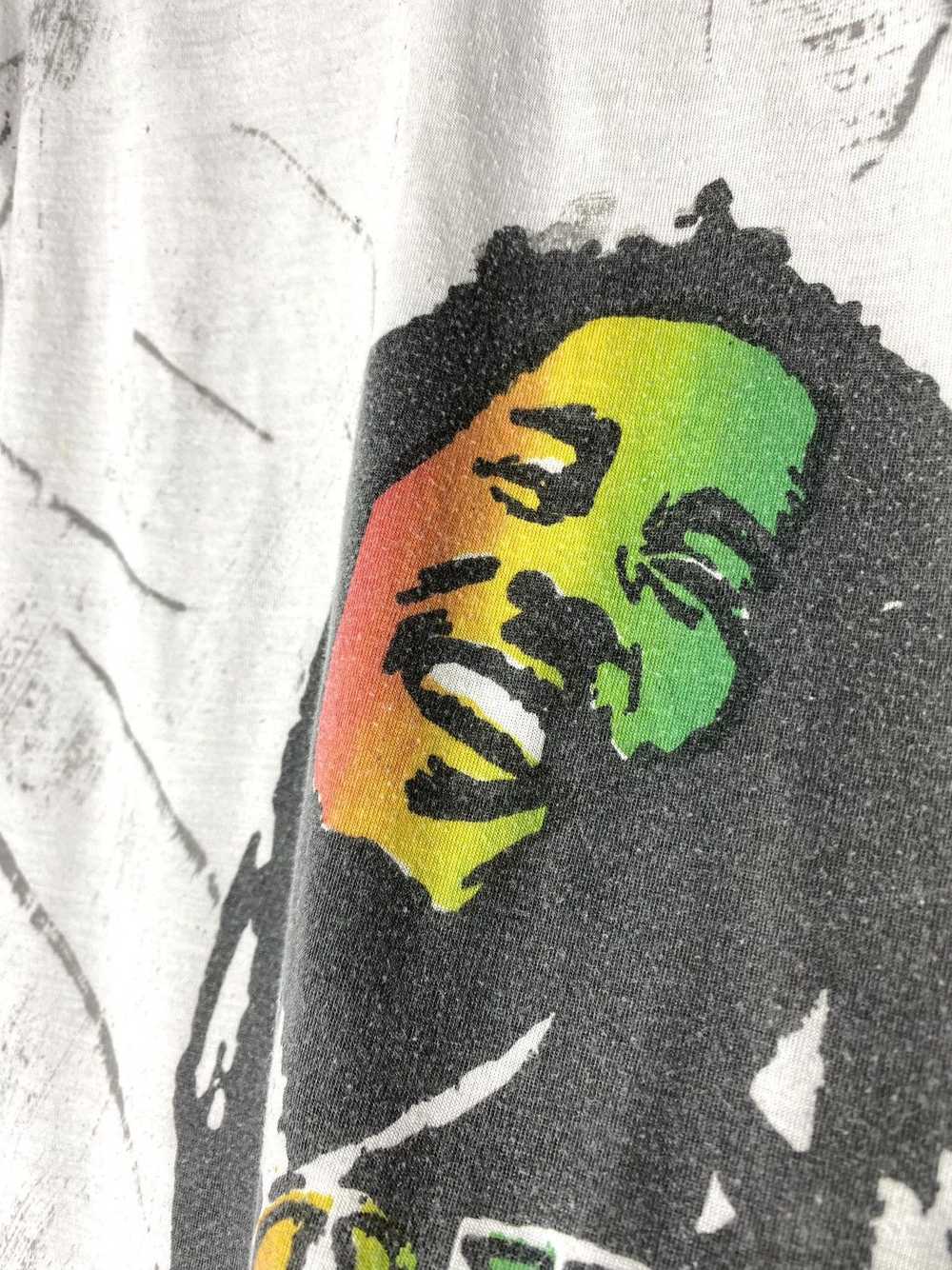 Bob Marley × Rap Tees × Vintage Rare! 90’s Vintag… - image 5