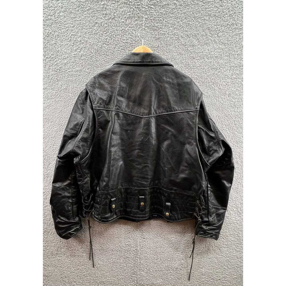 Other Dallas Premium Leather Motorcycle Jacket Me… - image 2