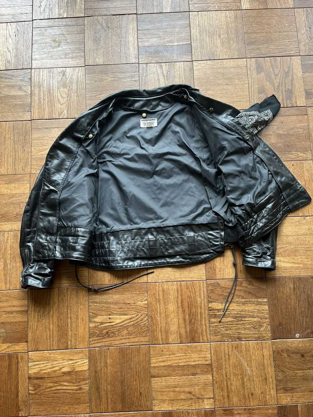 Other Dallas Premium Leather Motorcycle Jacket Me… - image 4