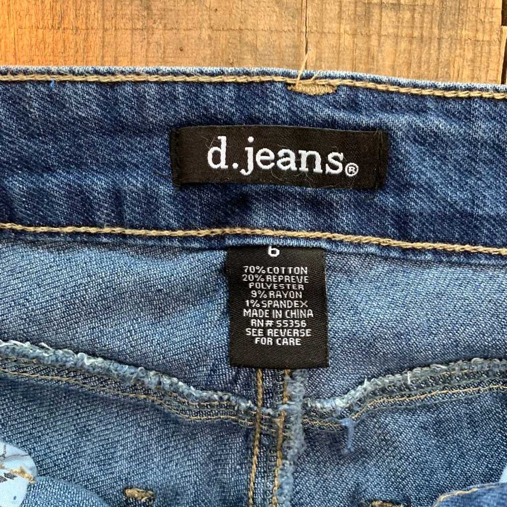 Vintage J. Jeans Blue Denim Button Fly Womens Pan… - image 3