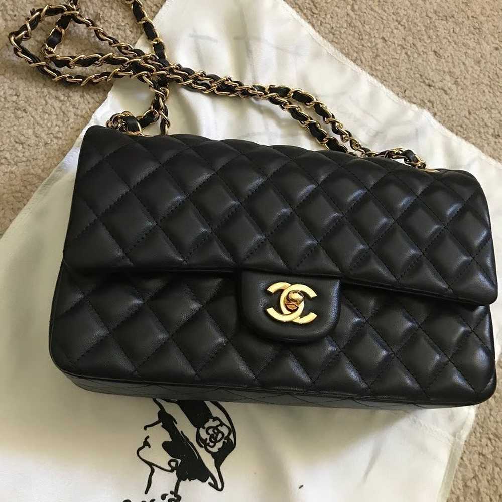 Caviar Leather Shoulder Bag - image 1