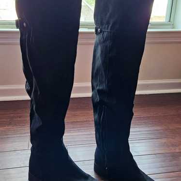 black knee high boots - image 1