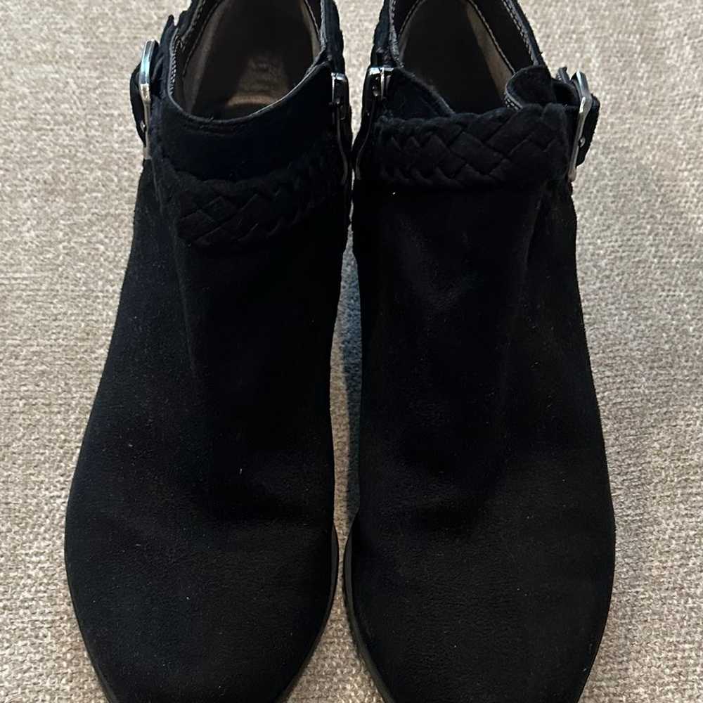Brand new Black Suede zipper ankle boots - image 2