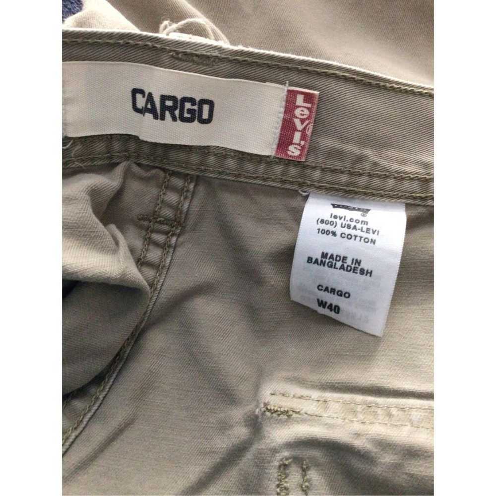 Levi's Levi’s Men’s Cargo Khaki Shorts Size W40 - image 3