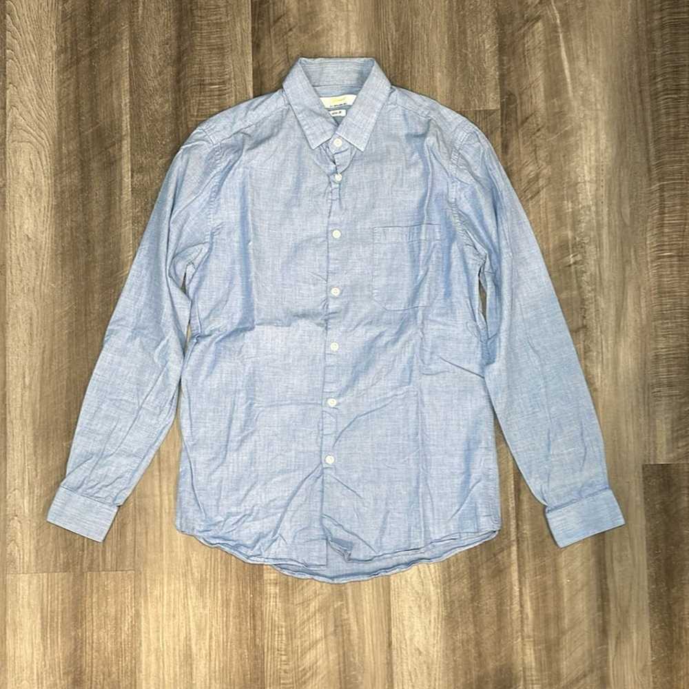 Topman Topman Slim Fit Long Sleeve Button Down Sh… - image 2