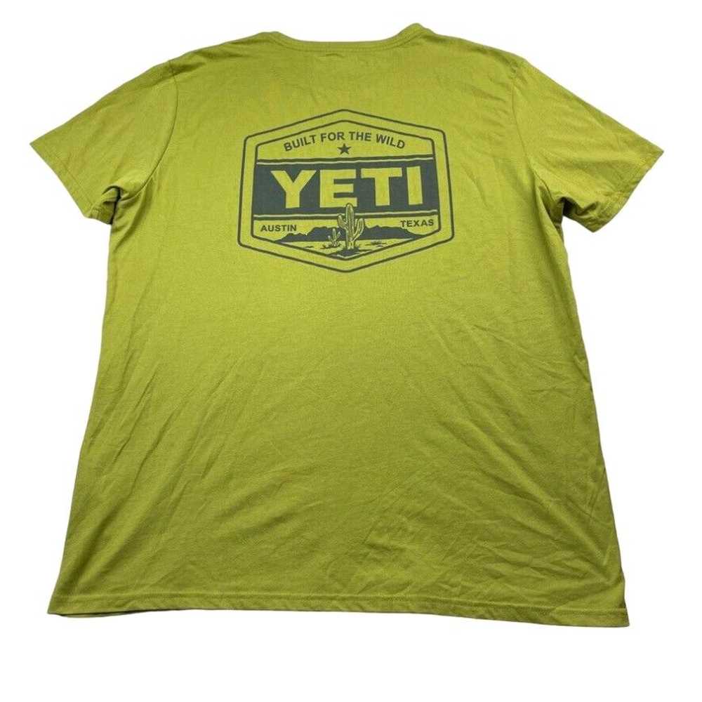 Yeti Yeti Men's Double-Sided Short Sleeve Crewnec… - image 3