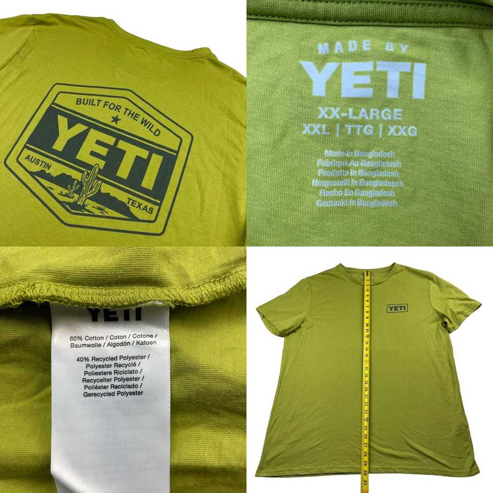 Yeti Yeti Men's Double-Sided Short Sleeve Crewnec… - image 4