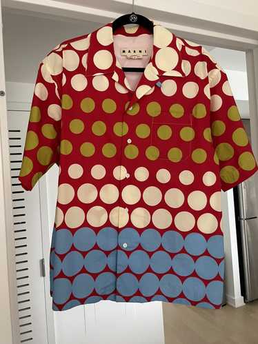 Marni Marni polka dot button up shirt