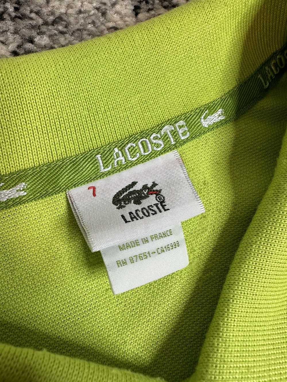 Lacoste × Streetwear × Vintage Lacoste Polo Shirt… - image 5