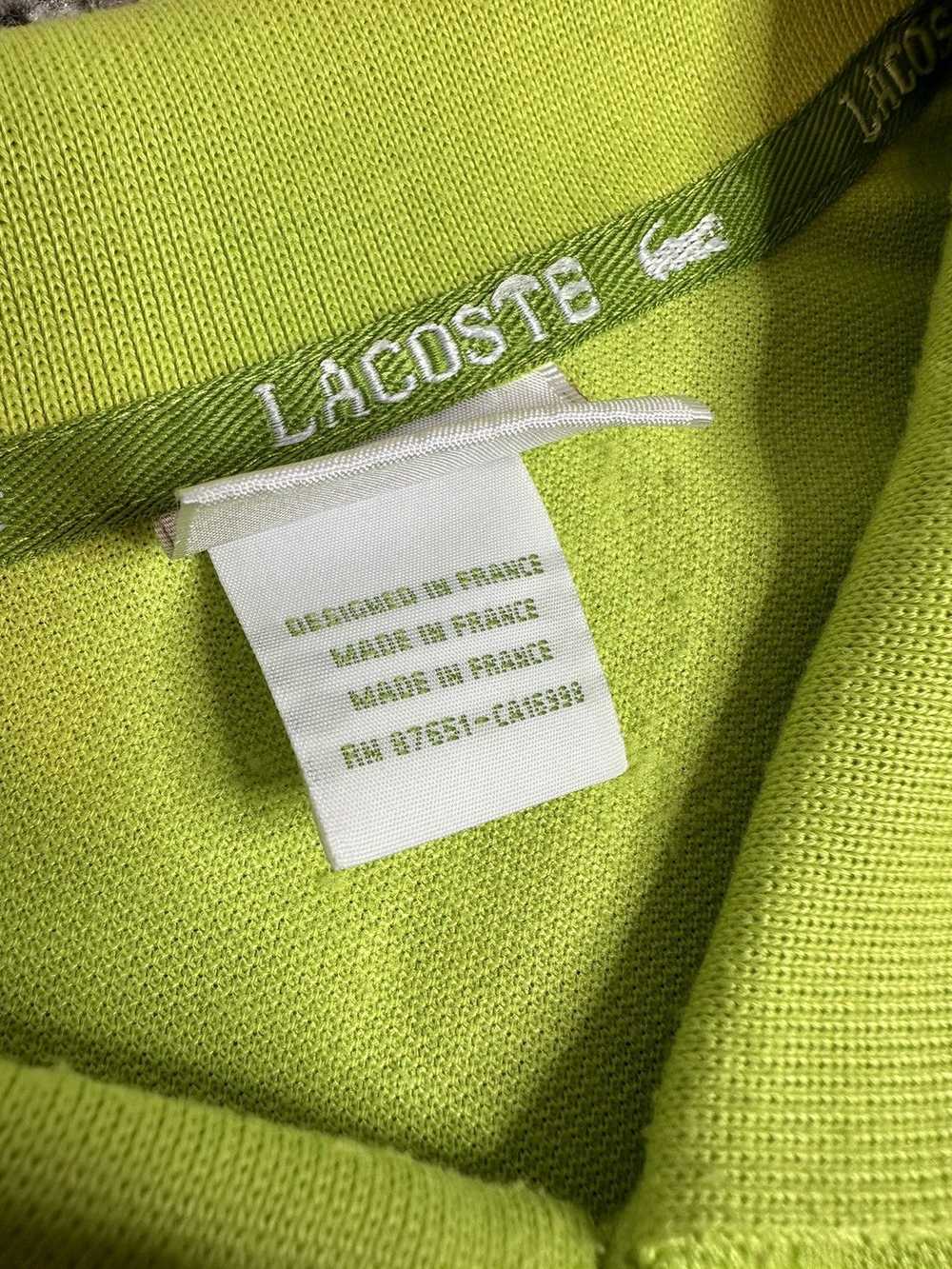 Lacoste × Streetwear × Vintage Lacoste Polo Shirt… - image 6