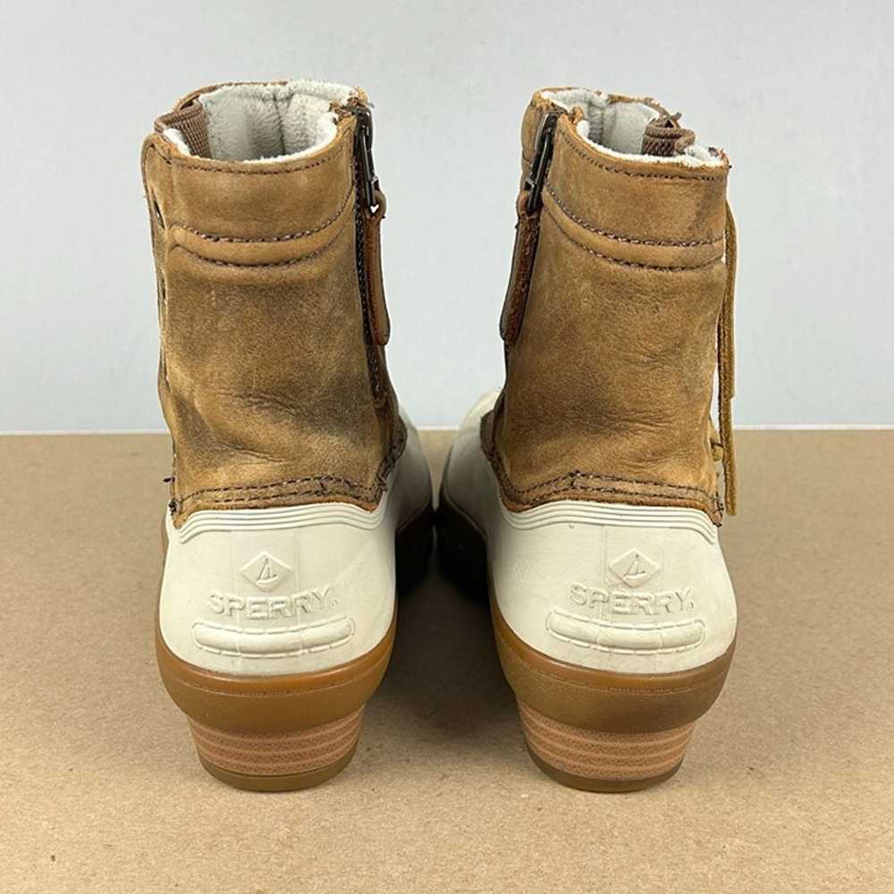 Sperry Saltwater Spray Wedge Duck Boots Womens 7.… - image 4