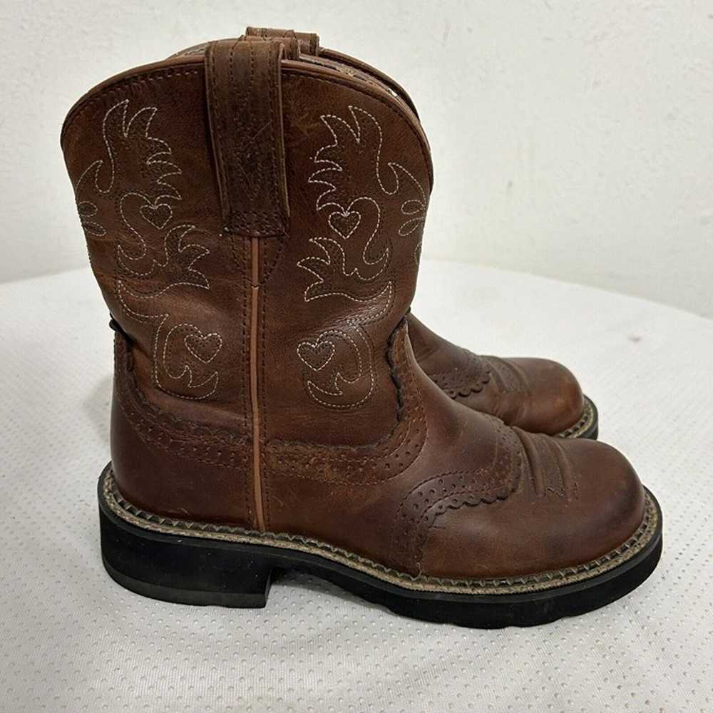 Ariat Boots Kids Women’s 7 B Fatbaby Western Cowg… - image 1