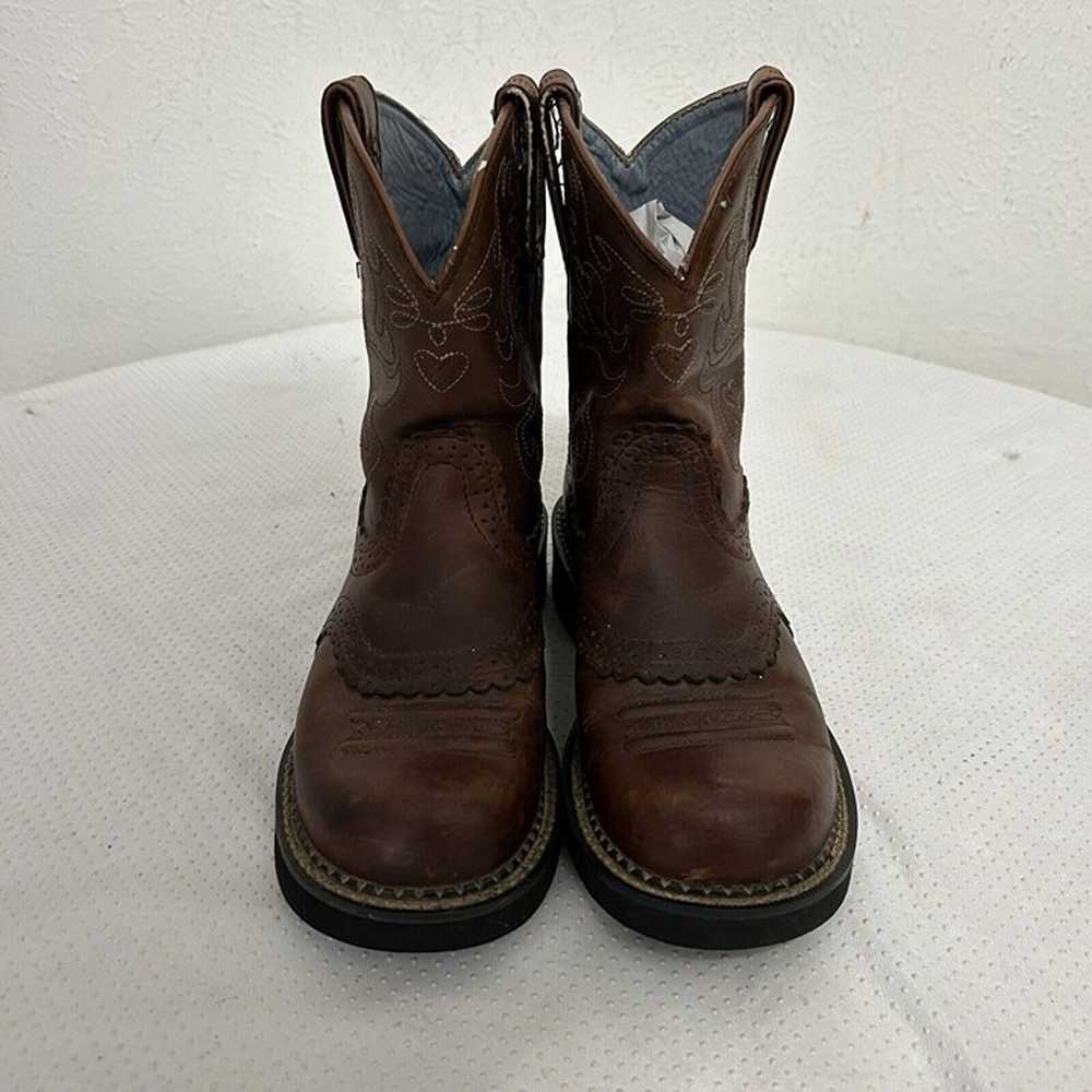 Ariat Boots Kids Women’s 7 B Fatbaby Western Cowg… - image 4