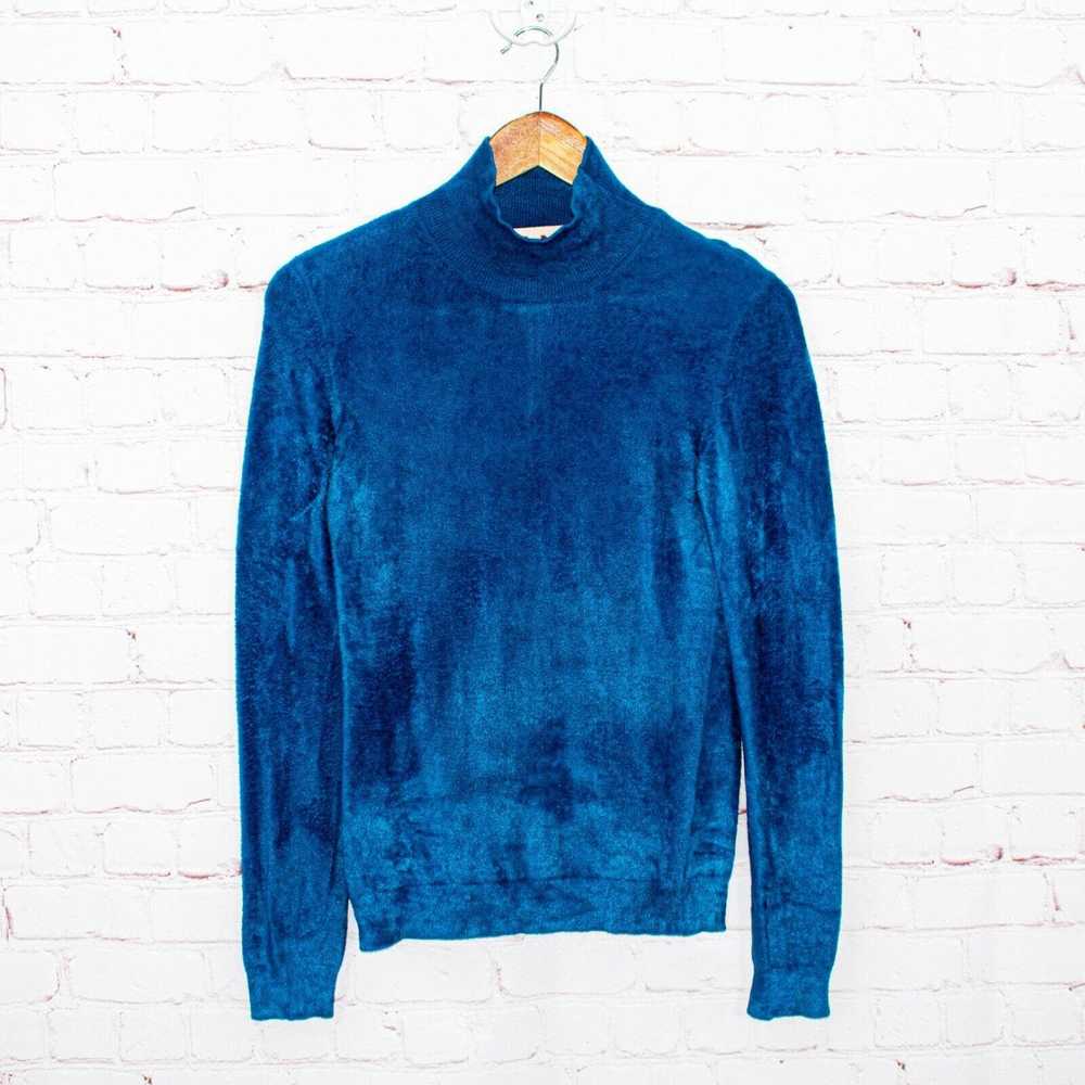 Marni MARNI Chenille Turtleneck Sweater in Blue M… - image 6