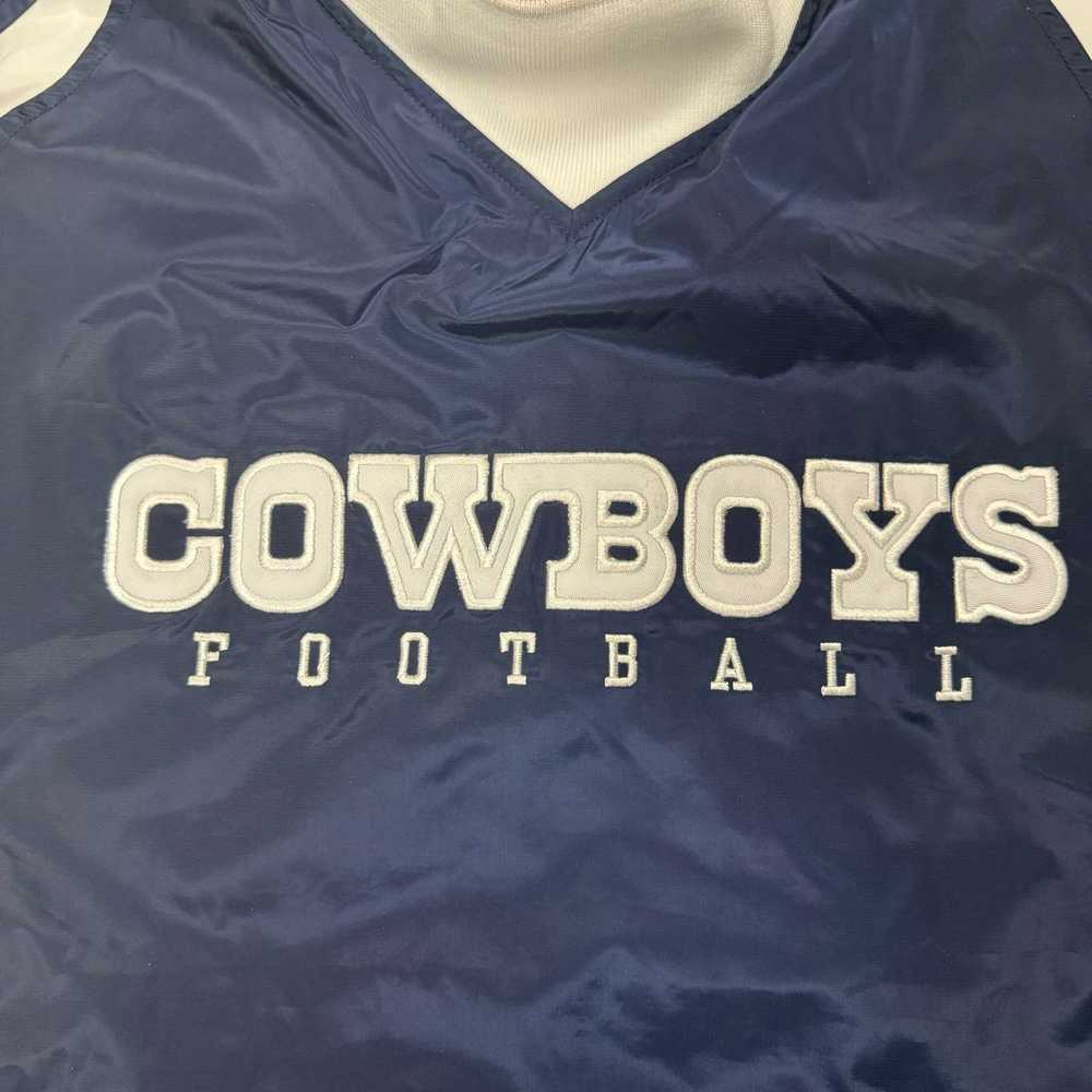 NFL NFL Dallas Cowboys Y2K Reebok Navy Blue White… - image 7