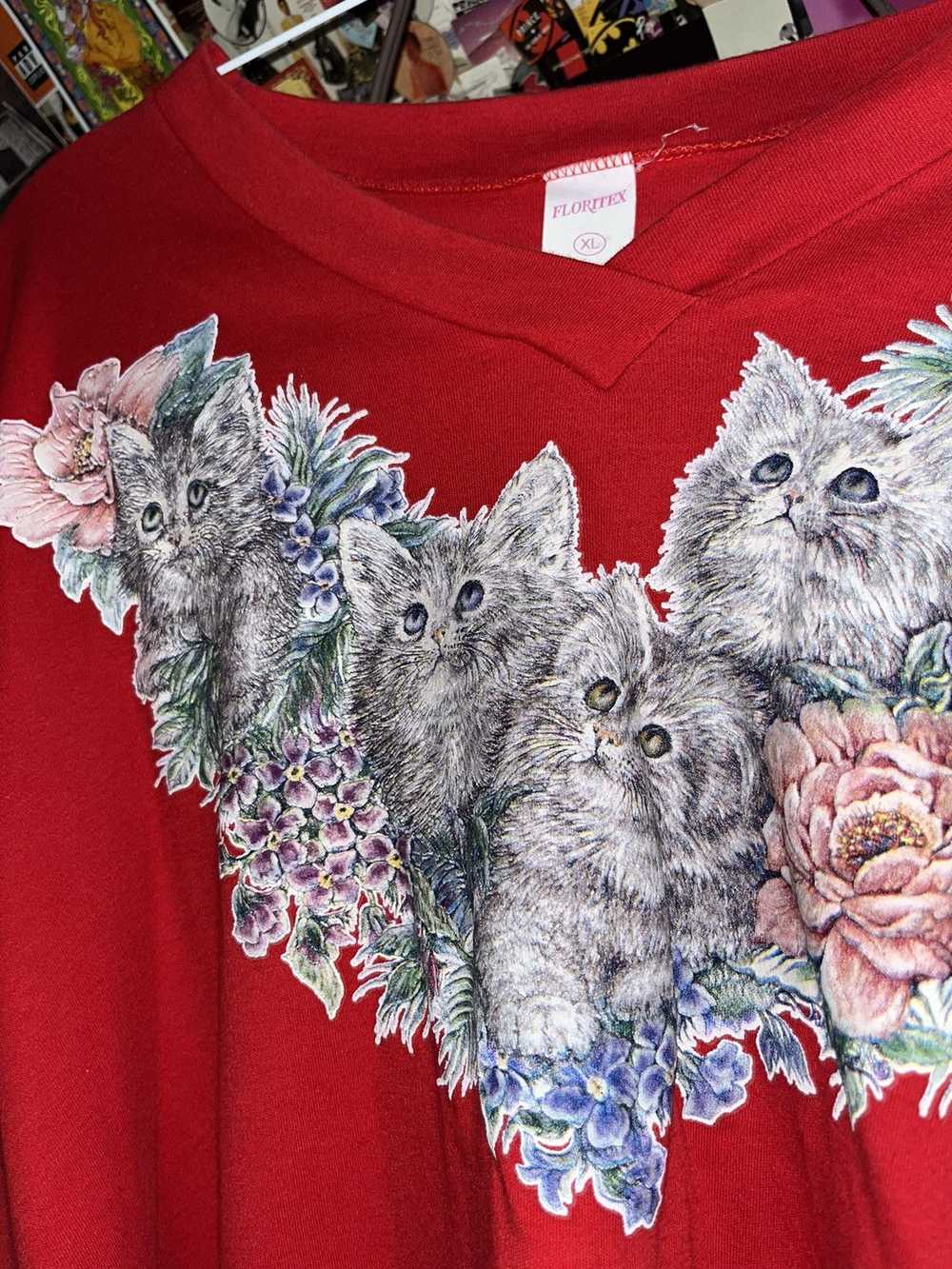 Made In Usa × Vintage Vintage 90s Cats Kittens Cu… - image 3