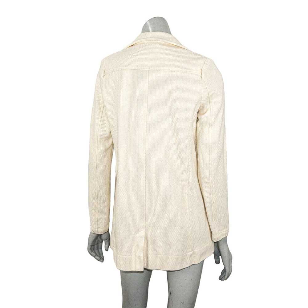 Designer JESS MEANY 2 Button Blazer Jacket in Ivo… - image 2