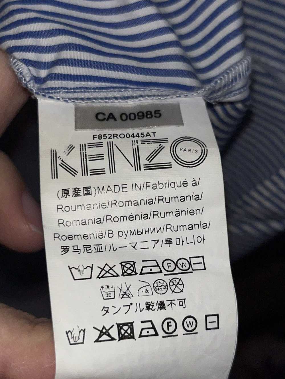 Kenzo × Nigo × Streetwear Kenzo Target Belted Shi… - image 11