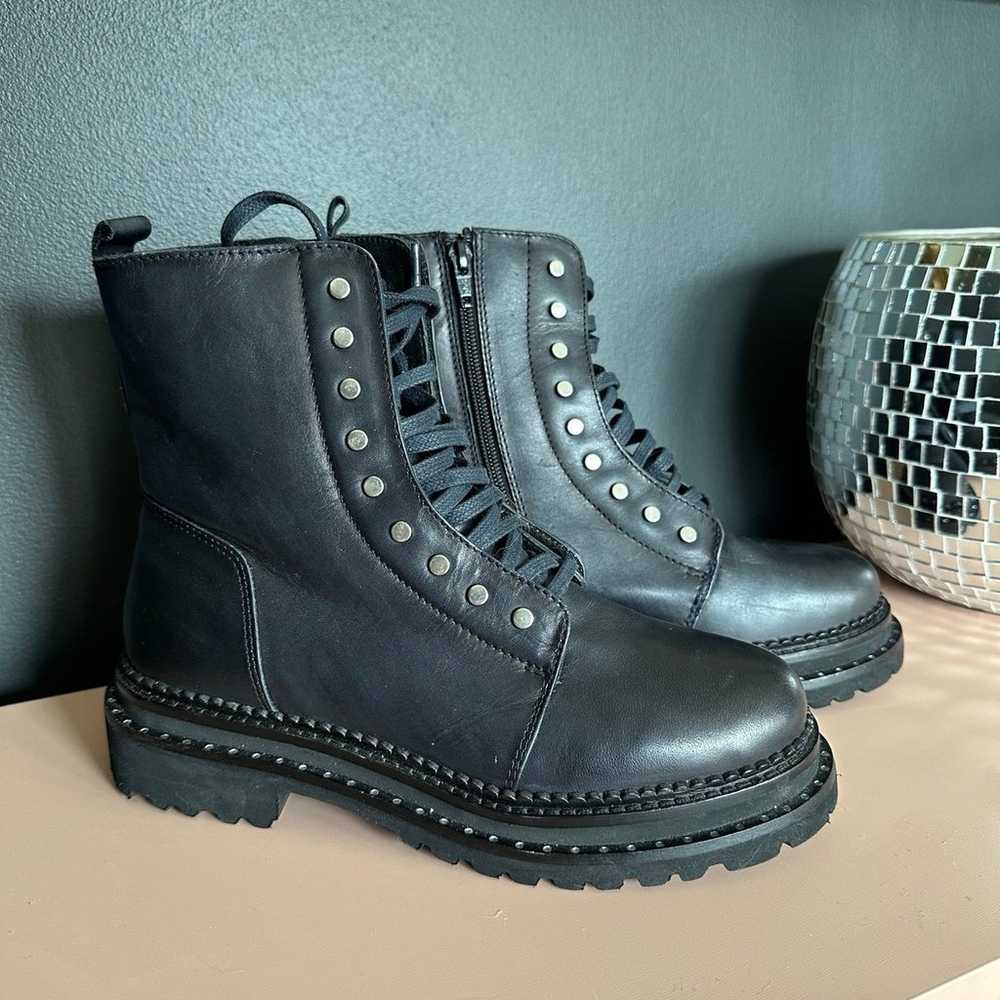 Studded Vintage Foundry Co. combat boots - image 1