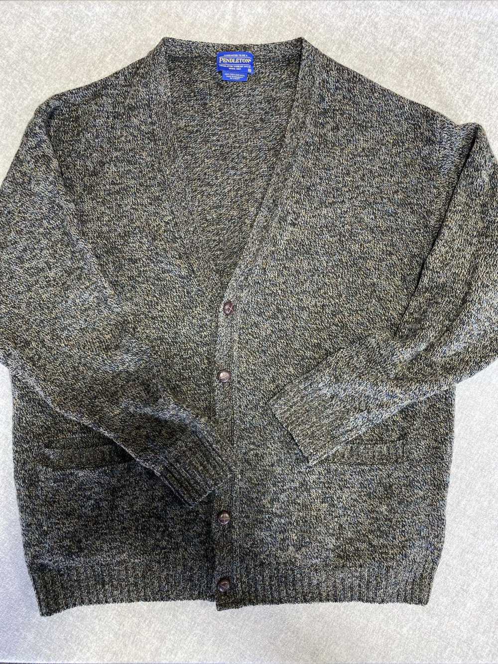 Pendleton Pendleton Sweater Mens Extra Large Grey… - image 1