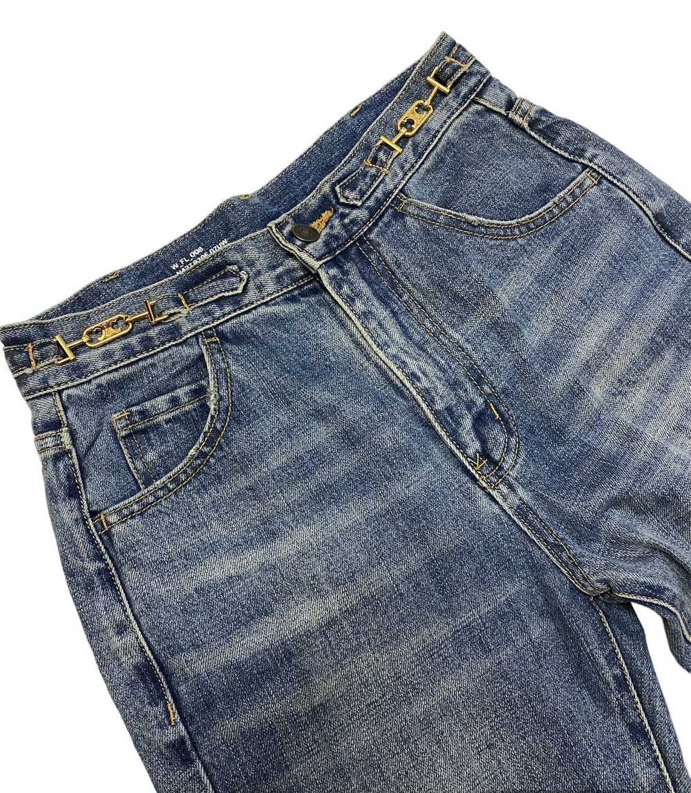 Celine × Designer × Hedi Slimane Flared jeans wom… - image 10