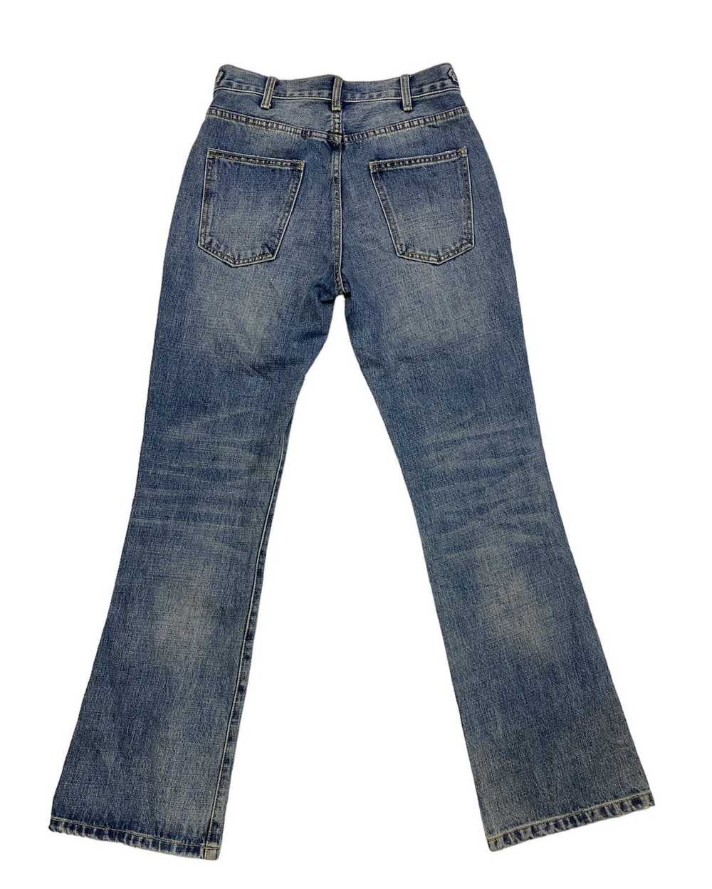Celine × Designer × Hedi Slimane Flared jeans wom… - image 4