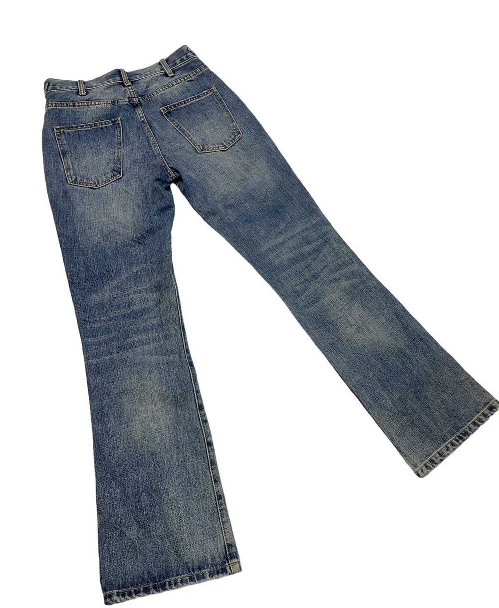Celine × Designer × Hedi Slimane Flared jeans wom… - image 7