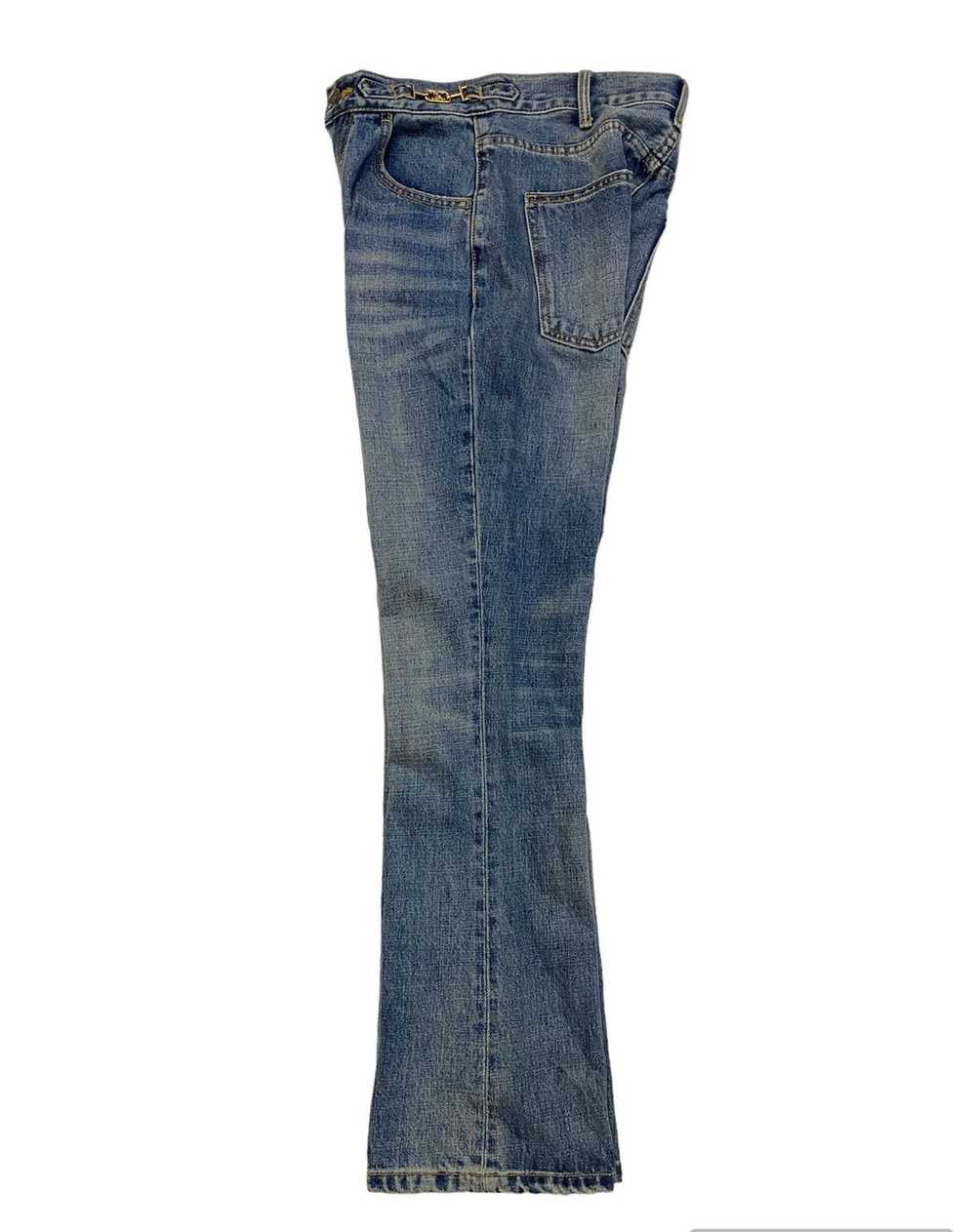 Celine × Designer × Hedi Slimane Flared jeans wom… - image 9