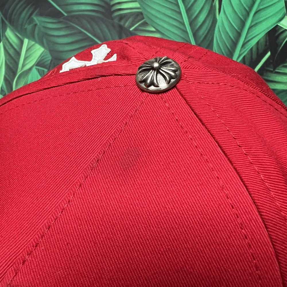 Chrome Hearts Leather Patch cross baseball cap - image 8