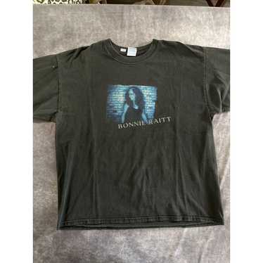 Gildan Bonnie Raitt Silver Lining Tour T-Shirt - image 1