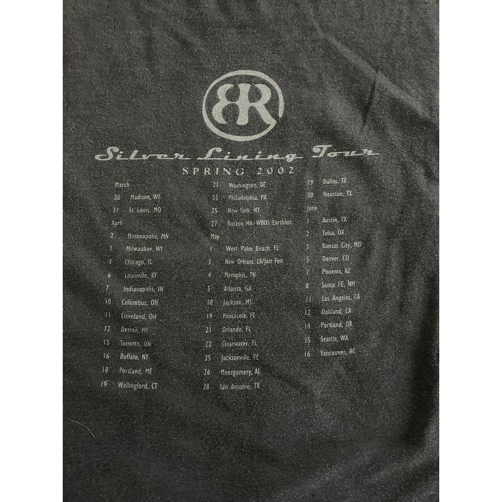 Gildan Bonnie Raitt Silver Lining Tour T-Shirt - image 6