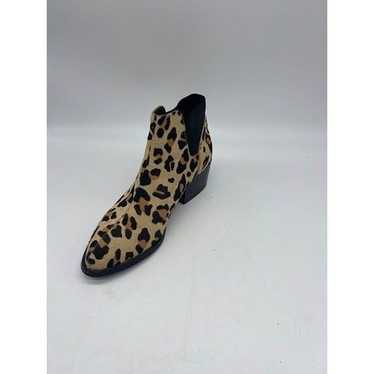 Steve Madden Leopard Pattern Calf Hair Pointed To… - image 1