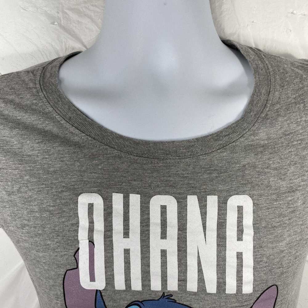 Disney Disney Lilo & Stitch Gray Graphic Tee 'Oha… - image 4