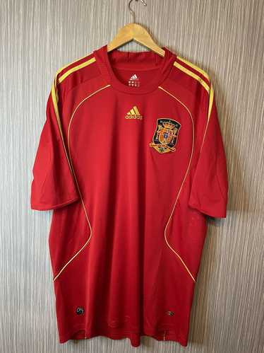 Adidas × Soccer Jersey × Vintage Adidas Spain 200… - image 1