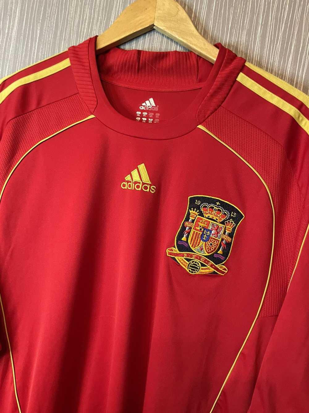 Adidas × Soccer Jersey × Vintage Adidas Spain 200… - image 2