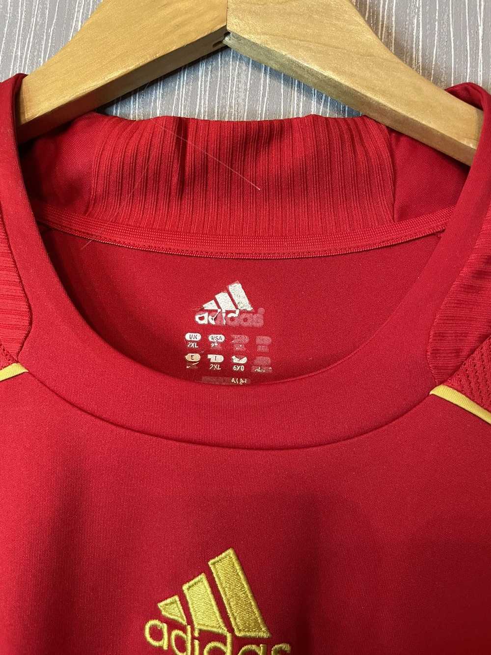 Adidas × Soccer Jersey × Vintage Adidas Spain 200… - image 3