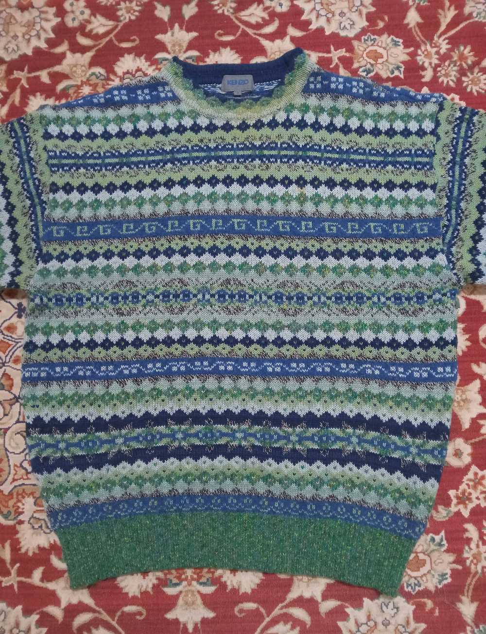 Kenzo Vintage Kenzo Wool Knitwear - image 1