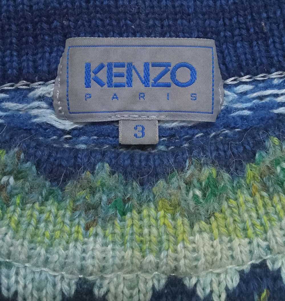 Kenzo Vintage Kenzo Wool Knitwear - image 3