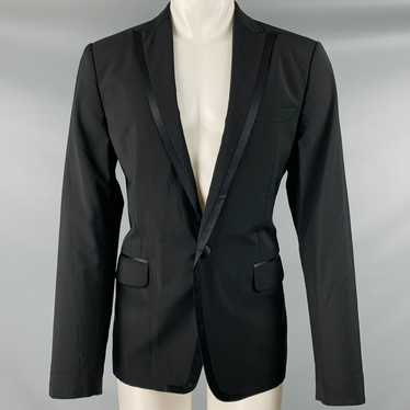 Dsquared2 Black Wool Peak Lapel Sport Coat - image 1