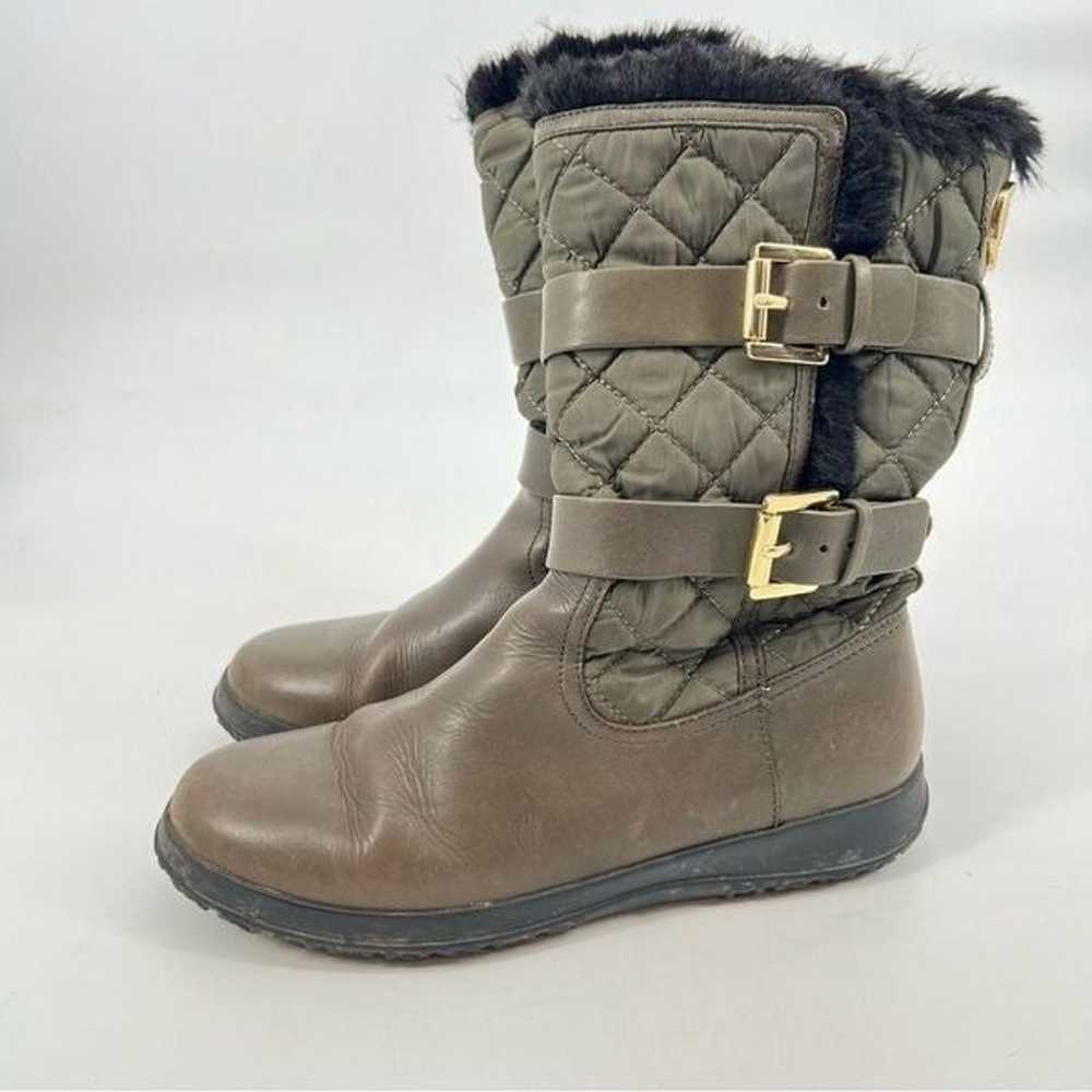 Michael Kors Aaron Cold Weather Faux-Fur Boots 9.5 - image 2
